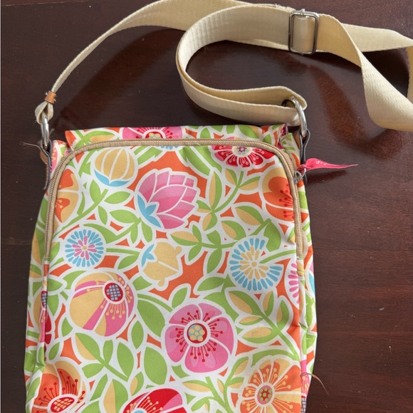 EUC Lily Bloom Canvas Crossbody Bag - Picture 2 of 8